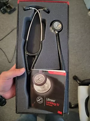 Buy Littmann 6152 Cardiology IV Stethoscope 27in. - Black, With Hard Case • 87$
