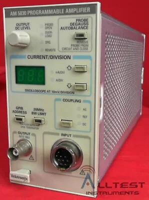 Buy Tektronix AM5030 Current Probe Amplifier • 610$