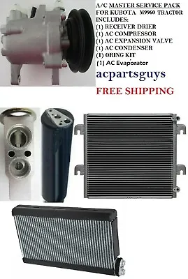 Buy New Compressor Master Service Kit For Kubota M7060 M9960 RD451-93900 SV07E  • 999.99$