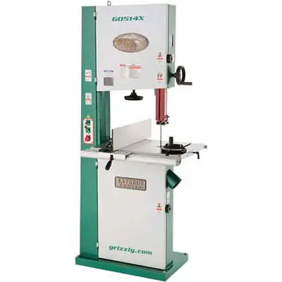 Buy Grizzly G0514X 220V 19 Inch 3 HP Extreme Series Bandsaw • 2,669$