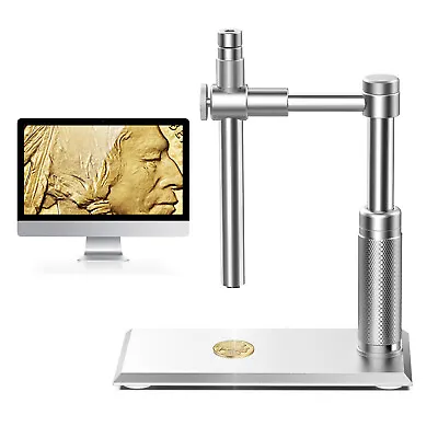 Buy TOMLOV USB Coin Microscope LCD Digital Microscope Camera 500X Coin Magnifier • 48.40$