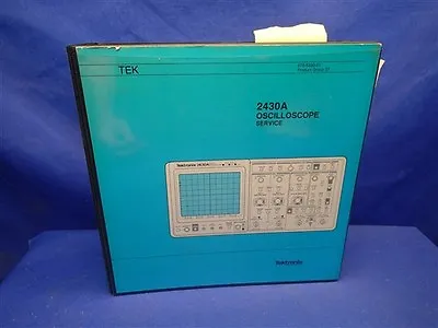 Buy Tektronix 2430a Oscilloscope Service Manual  • 200$