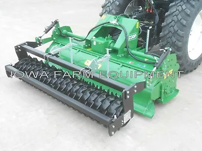Buy 8' ACMA 230P Premium Rotary Tiller & Packer Roller: Tractor 3Pt QH Compat 130HP • 13,999$