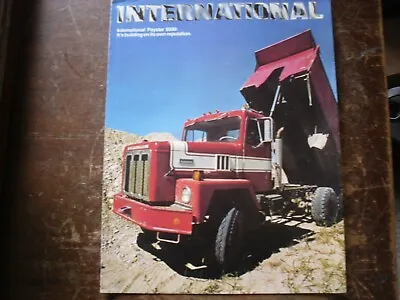 Buy International Truck Paystar 5000 Series Brochure With Red Dump Truck (e9) • 12.95$
