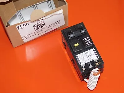 Buy New Square D Homeline HOM220GFI 2 Pole 20 Amp Plug In Type HOM GFIC GFI Breaker • 72.50$
