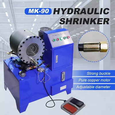 Buy MK-90 Automatic Hose Pipe Crimping Machine High Pressure Hydraulic Hose Crimper • 5,189$