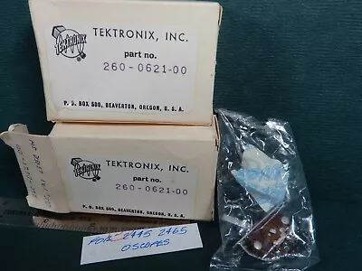 Buy Tektronix Lot Of 2 NOS 260-0621-00 Lever Switches For 2445 2465 Oscilloscopes ++ • 30$