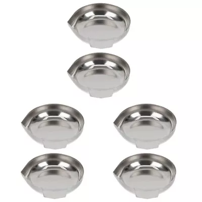 Buy 6 Pcs Weighing Boats Weighing Plate Weigh Boats Weighing Dish Stainless Steel... • 24.59$