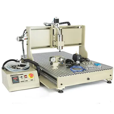 Buy 2.2KW USB 4axis CNC 6090 Router Milling Engraver Machine Carving Cutting Machine • 1,999$