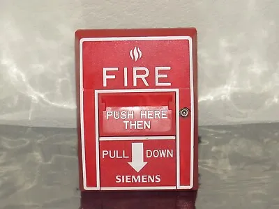 Buy Siemens Msi-20b Fire Alarm Pull Station 500-893081 Free Fedex 2-day Ship • 47.89$