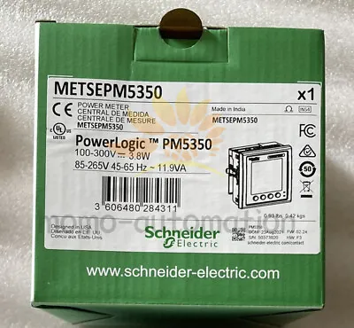 Buy NEW SCHNEIDER METSEPM5350 Electric Power Logic PM5350 Power Meter 1PCS • 474.71$