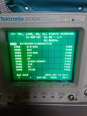 Buy Tektronix 2430A Oscilloscope ALL TESTS & SELF CAL PASS! • 750$