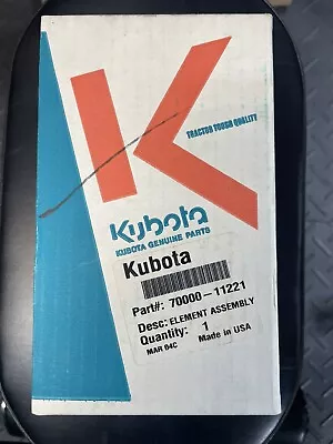 Buy Genuine OEM Kubota Air Filter 70000-11221 • 23$