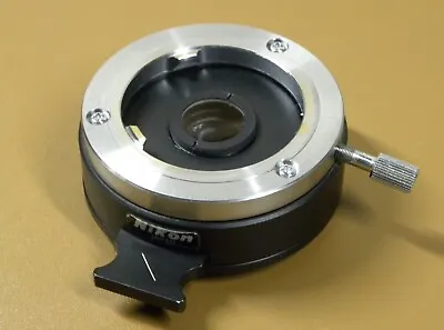 Buy Nikon Microscope Polarizer Analyzer For Labophot • 149.99$