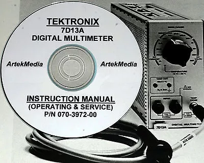 Buy Tektronix 7D13A MULTIMETER INSTRUCTION MANUAL • 10$