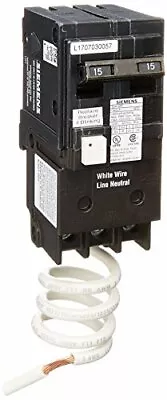 Buy Qf215a Ground Fault Circuit Interrupter 15 Amp 2 Pole 120v 10000 Aic • 166.93$