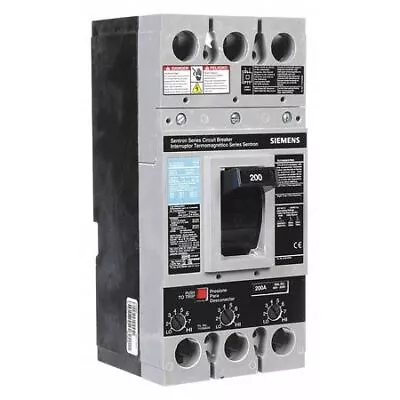 Buy Siemens Fxd63b200 Molded Case Circuit Breaker, Fxd6-A Series 200A, 3 Pole, 600V • 3,359.99$