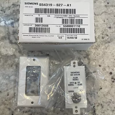 Buy SIEMENS S54319-S27-A1 Duck Detector Reset Switch • 34.99$