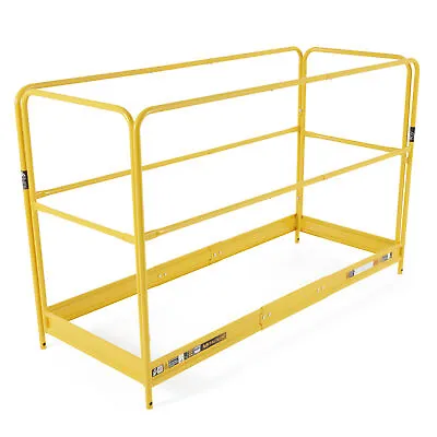 Buy MetalTech 6 Ft Guardrails System Accessory For Select Jobsite Series Scaffolding • 153.99$