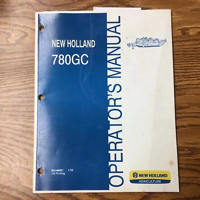 Buy New Holland 780GC FLEX WING ROTARY CUTTER OPERATOR MANUAL MAINTENANCE GUIDE BOOK • 14.49$