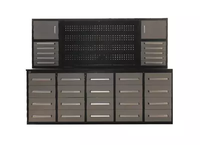 Buy Storage Cabinet With Workbench 10FT 30Drawers Steelman Free Shipping • 5,359.20$