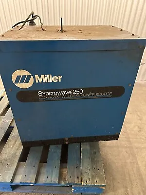 Buy Miller Syncrowave 250 Welder CC AC/DC Welding Power Source • 640$
