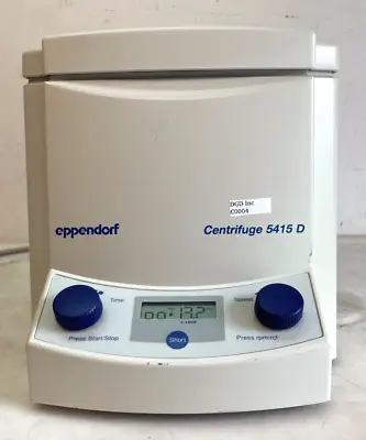 Buy Eppendorf 5415D Microcentrifuge With Rotor F45-24-11, 120 V, 60Hz C0004 • 450$