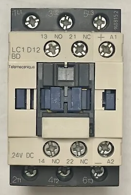 Buy Schneider Electric LC1D12BD Contactor 12-25A 24VDC 3P 3NO Series Telemecanique • 19.99$
