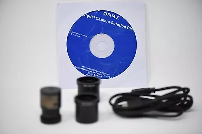 Buy OMAX .3MP USB Digital Microscope Camera Compatible With Windows And Mac OS X • 10$
