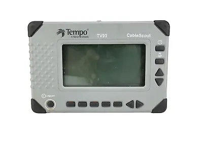 Buy Tempo CableScout TV90 Coax CATV TDR Cable Tester • 189.99$