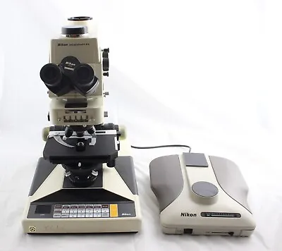 Buy Nikon Microphot FX Microscope Nomarski DIC Darkfield Phase Contrast Condenser • 4,499.99$