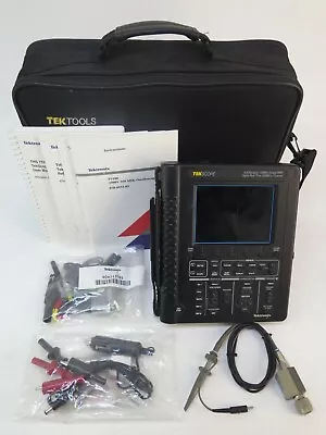 Buy Tektronix Tekscope THS720 STD Auto Ranging 100MHz Scope DMM Oscilloscope W/ Case • 475$