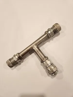 Buy Helium Pressurized Cryo Tee Fitting For Use With CTI Cryogenics Vacuum Systems • 100$