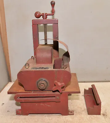 Buy M & M Moulder Planer Perkins Machine Bench Top Collectible Wood Molding Tool • 699.99$