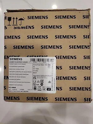 Buy Siemens 3VA6115-6HN31-0AA0 3 Pole 150 Amp Bolt-On Circuit Breaker, New In Box • 1,399.99$