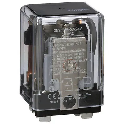 Buy Schneider Electric 389Fxbxc1-24A Enclosed Power Relay, Surface (Side Flange) • 23.99$