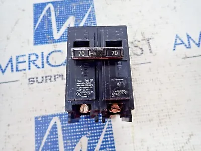 Buy Siemens Q270 2 Pole 70 Amp 120/240V QP Plug In Circuit Breaker • 22.45$