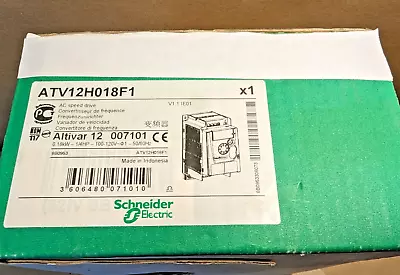Buy Schneider Electric Altivar ATV12H018F1 AC Speed Drive, 1/4HP • 175$