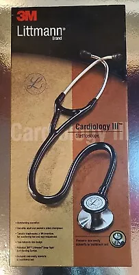 Buy 3M Littman Cardiology III Stethoscope Plum Purple With Box • 44$