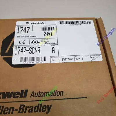 Buy New Allen Bradley 1747-SCNR SER A SLC 500 ControlNet Scanner Module 1747SCNR • 149.99$