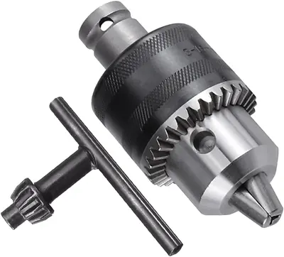 Buy 1/2-20UNF Mount 1.5-13mm Capacity Key Drill Chuck For Air Impact Wrench Converte • 25.91$