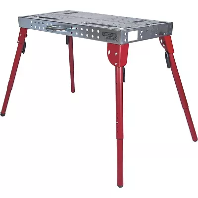 Buy Lincoln K5334-1 Portable Welding Table Folding Workbench 21 X 44 In 500 Lb Cap • 349$