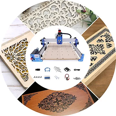 Buy 3 Axis Engraving Cutting CNC Router Engraver 4040 Wood Carving Milling Machine • 415$