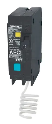 Buy Siemens 15 Amps Arc Fault/Single Pole 1 Circuit Breaker -Pack Of 1 • 70.76$