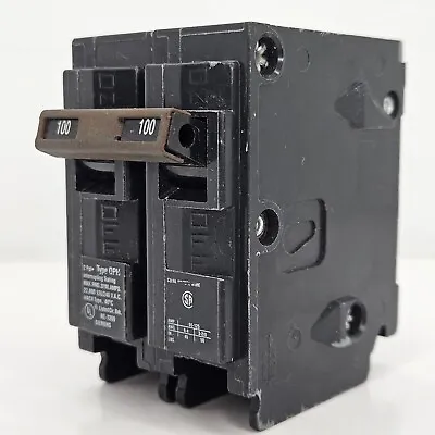 Buy Siemens Q2100 100Amp 2 Pole 120/240V Circuit Breaker - Black - Used • 29.99$