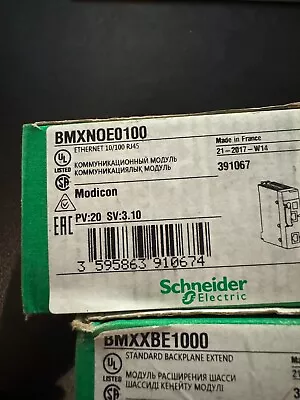 Buy Surplus Open Schneider Electric BMXNOE0100 Modicon M340 1-P Ethernet Comm Module • 600$