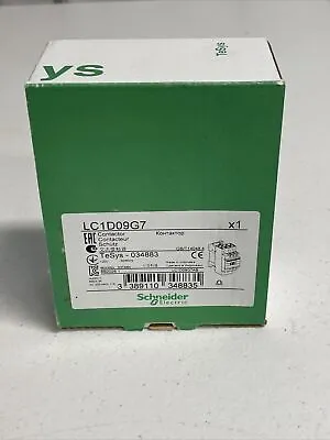Buy New (Factory Sealed) Schneider Electric Contactor LC1D09G7 • 31.99$