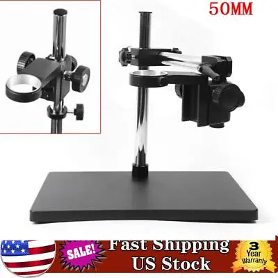 Buy Microscope Camera Boom Stereo Arm Table Stand Adjustable Holder 10-265mm • 79.80$