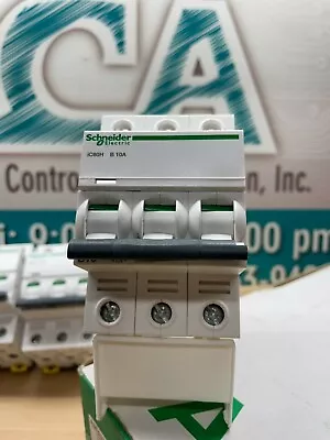 Buy A9F53310 Acti9 IC60H 3P 10A B Miniature Circuit Breaker Schneider Electric NEW! • 90$
