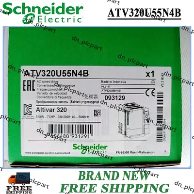 Buy New In Box SCHNEIDER ELECTRIC Altivar Machine ATV320U55N4B 500V Free Shipping • 770.59$
